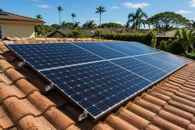 Installation de panneaux solaires à Vallabrix